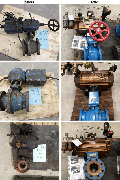 阀门维修对比图第1页